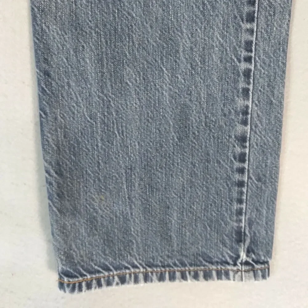 Levi's 514 jeans mens 36‎ x 30 blue denim pants regular slim straight